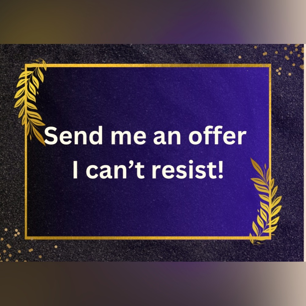 Send me an irresistible offer! Before the end of the weekend! - Picture 1 of 1